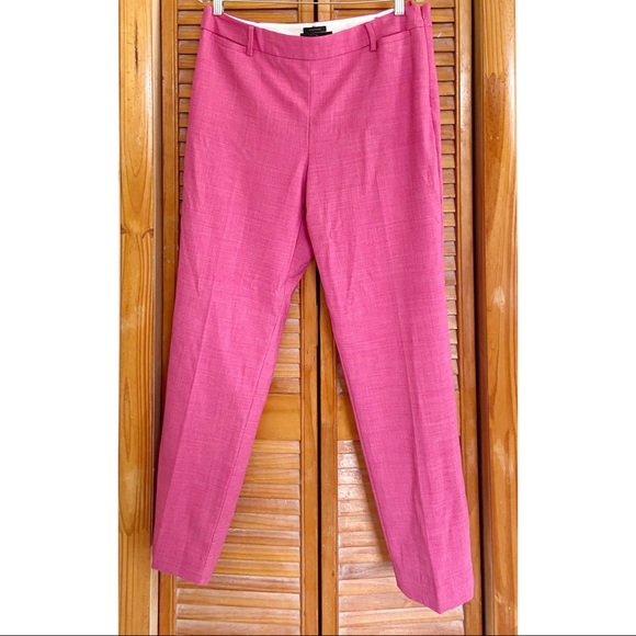 Talbots Pants - NEW Talbots Chatham Pink Wool Blend Ankle Pants